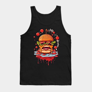 The yummy burger design Tank Top